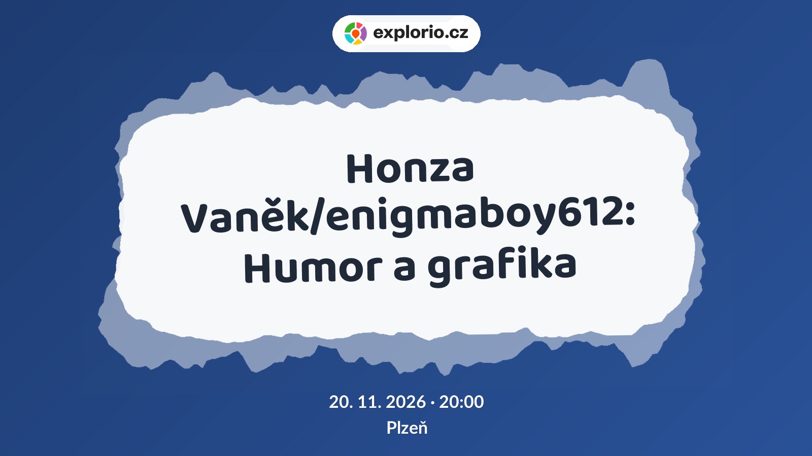 Honza Vaněk/enigmaboy612: Humor a grafika – prohlídky a Muzea, Plzeň