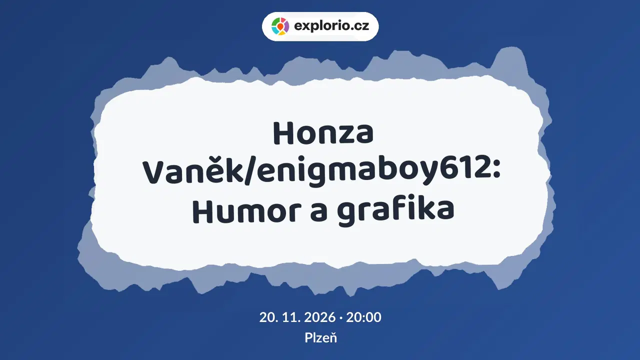 Honza Vaněk/enigmaboy612: Humor a grafika – prohlídky a Muzea, Plzeň