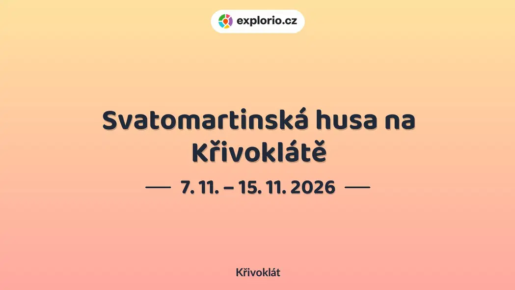 Svatomartinská husa na Křivoklátě – festivaly a Slavnosti, Křivoklát
