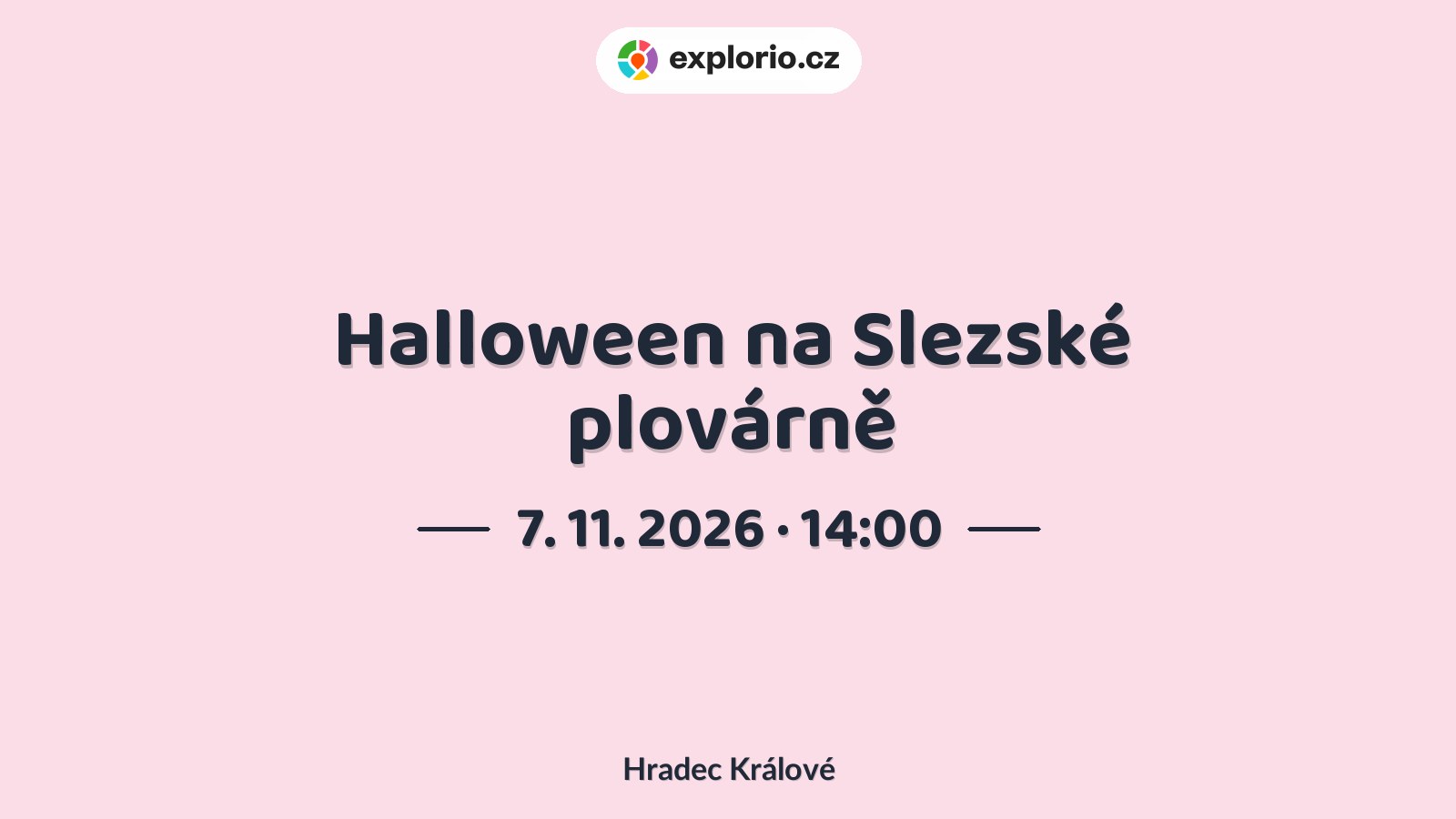 Halloween na Slezské plovárně – festivaly a Slavnosti, Hradec Králové