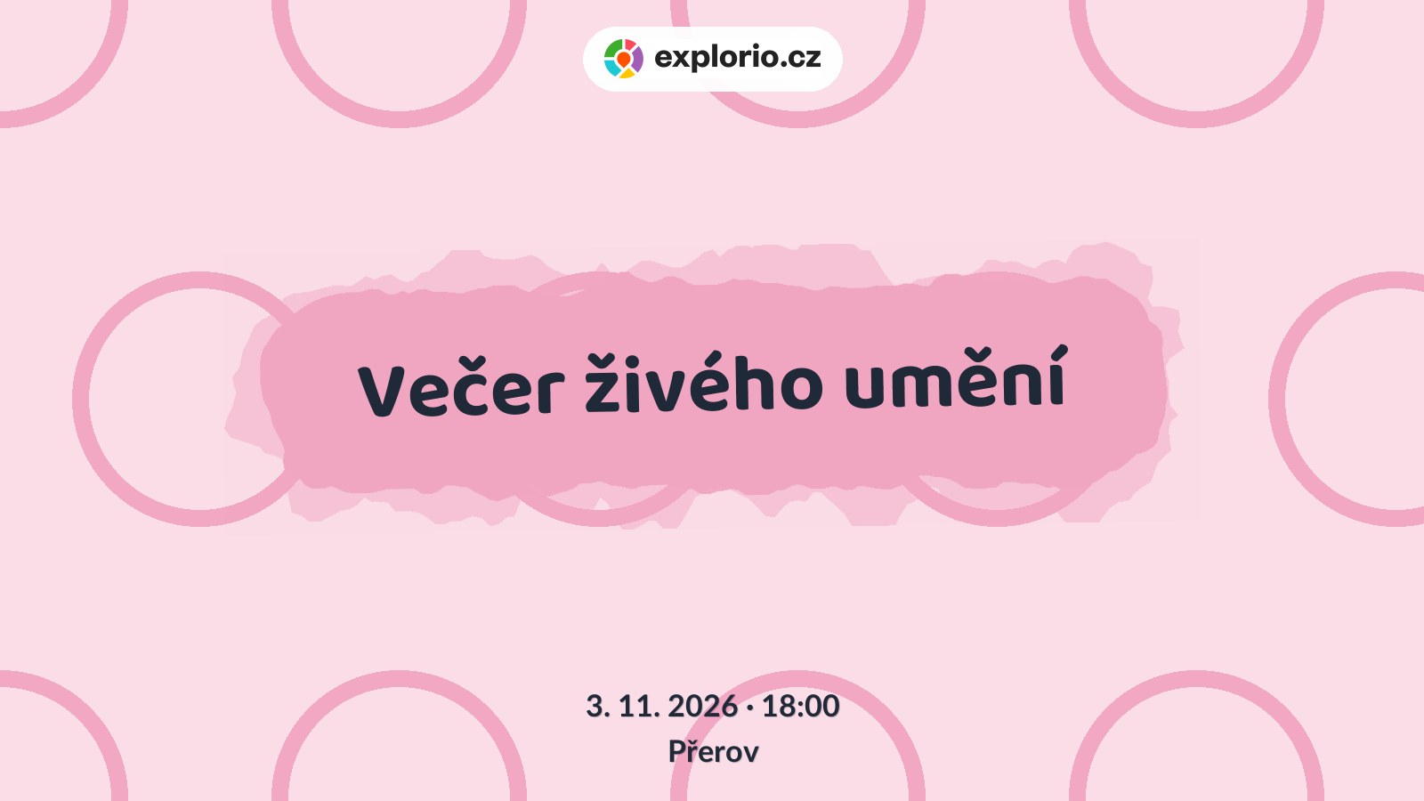 Večer živého umění – divadlo, Hudba a Kino, Přerov