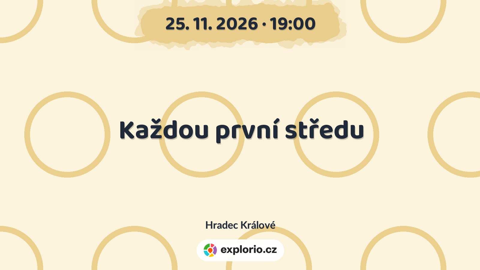 Každou první středu – divadlo, Hudba a Kino, Hradec Králové