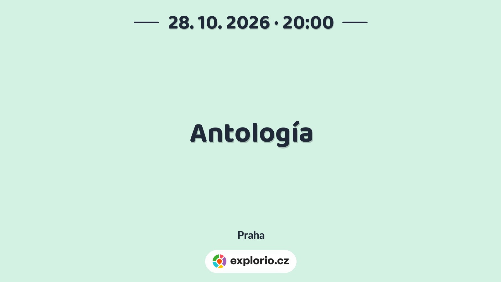 Antología – divadlo, Hudba a Kino, Praha
