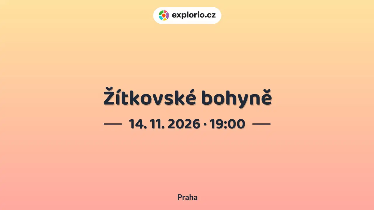 Žítkovské bohyně – divadlo, Hudba a Kino, Praha