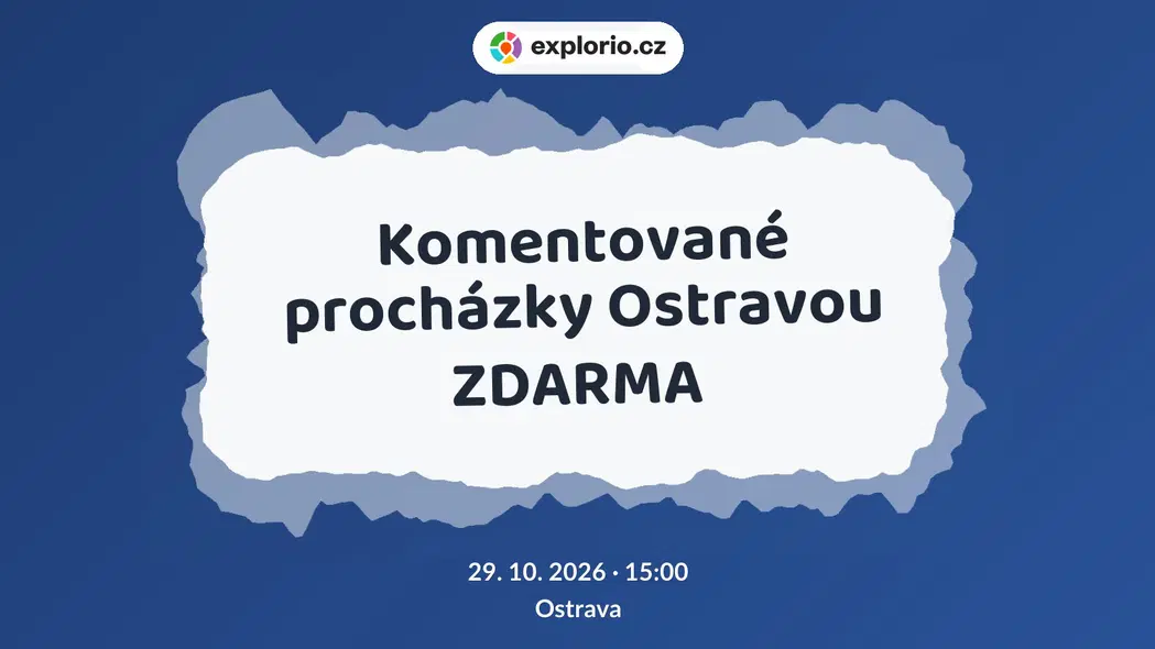 Komentované procházky Ostravou ZDARMA – prohlídky a Muzea, Ostrava