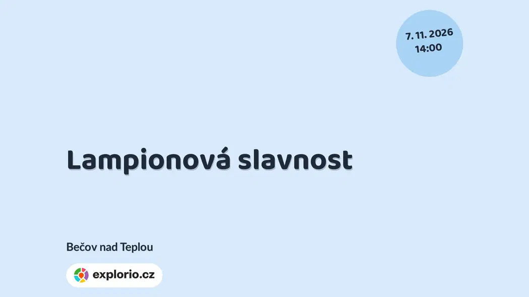 Lampionová slavnost – festivaly a Slavnosti, Bečov nad Teplou
