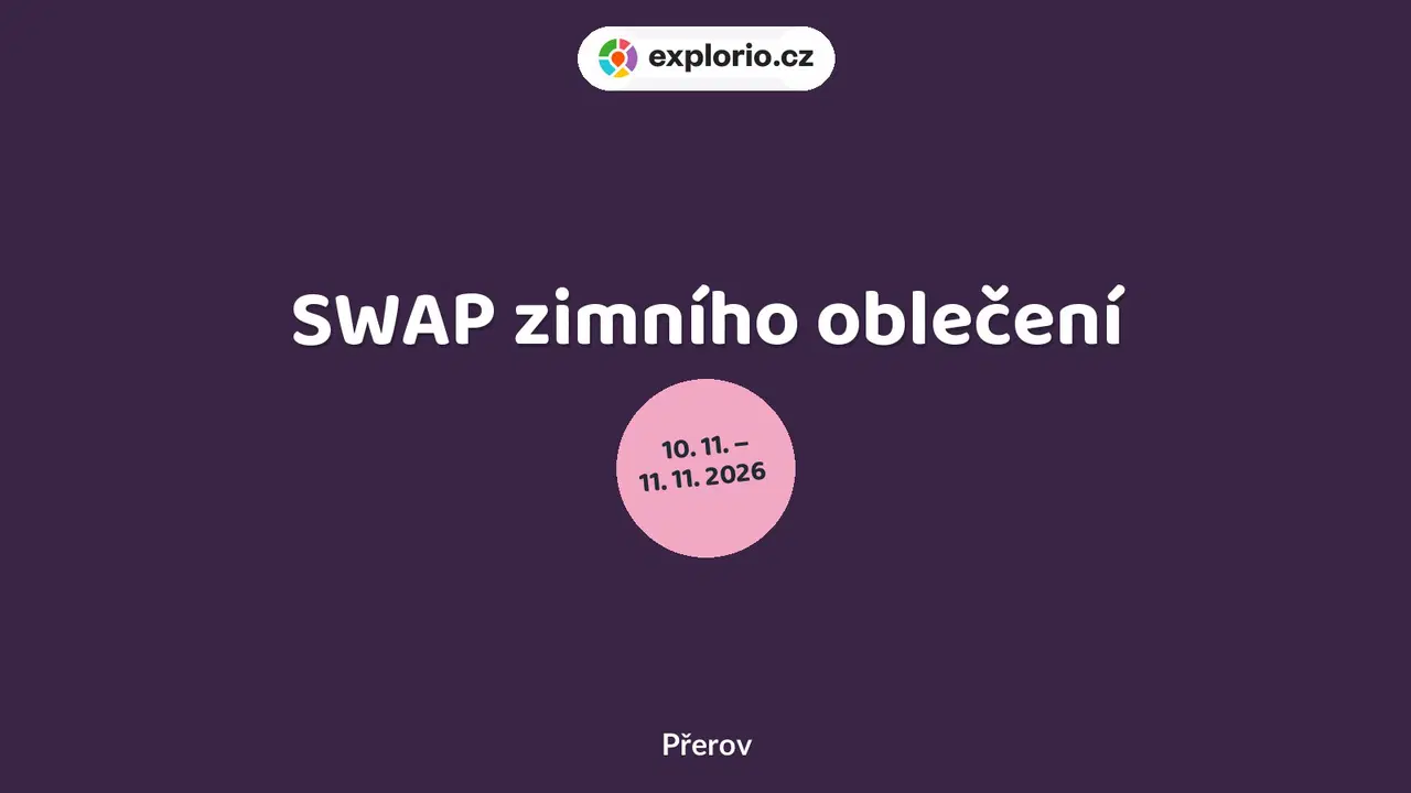 SWAP zimního oblečení – festivaly a Slavnosti, Přerov