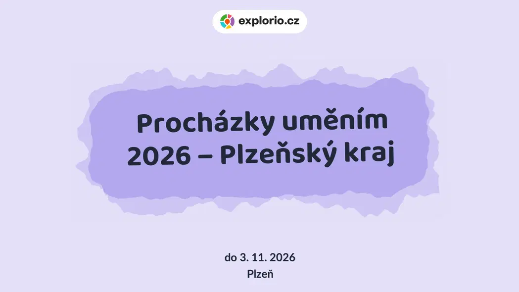 Procházky uměním 2026 – Plzeňský kraj – divadlo, Hudba a Kino, Plzeň