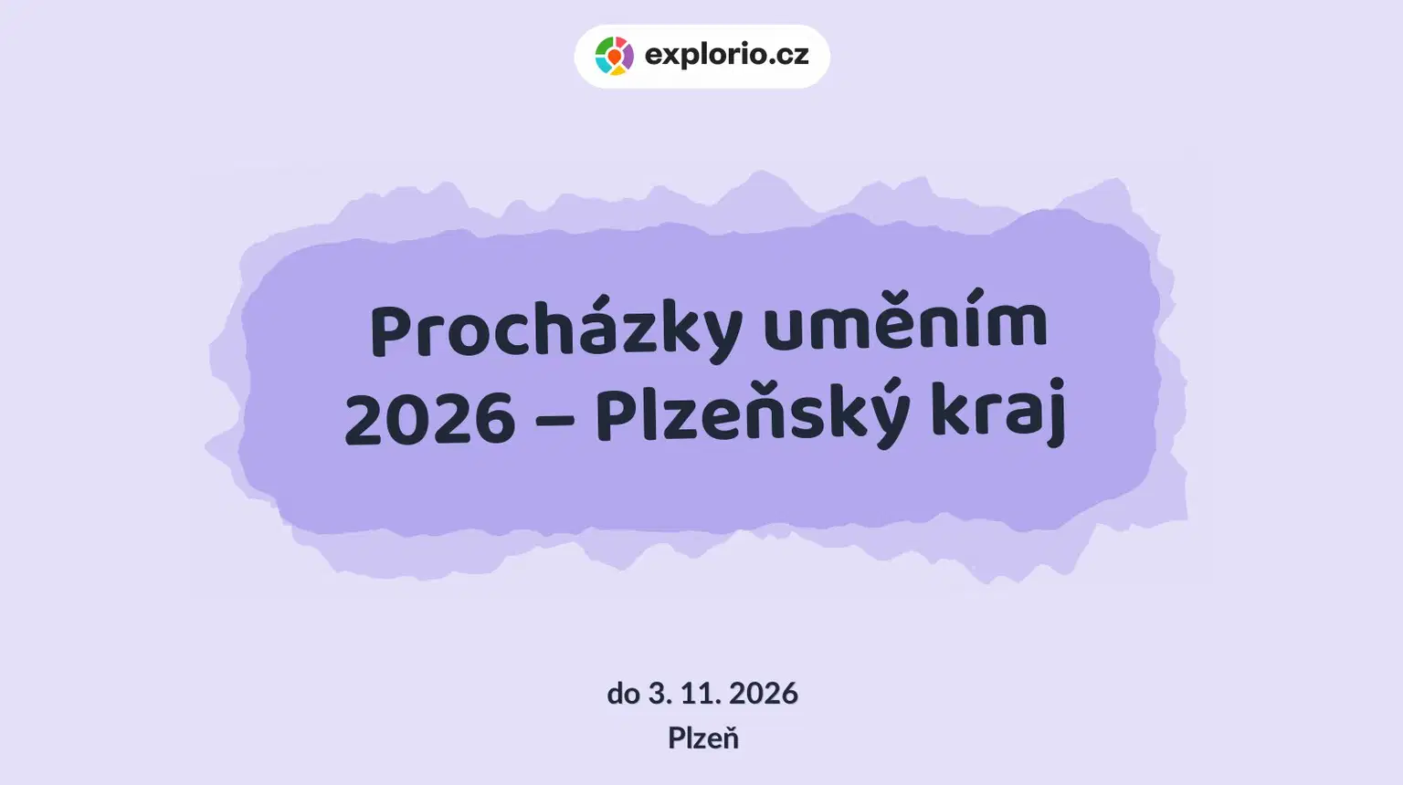 Procházky uměním 2026 – Plzeňský kraj – divadlo, Hudba a Kino, Plzeň
