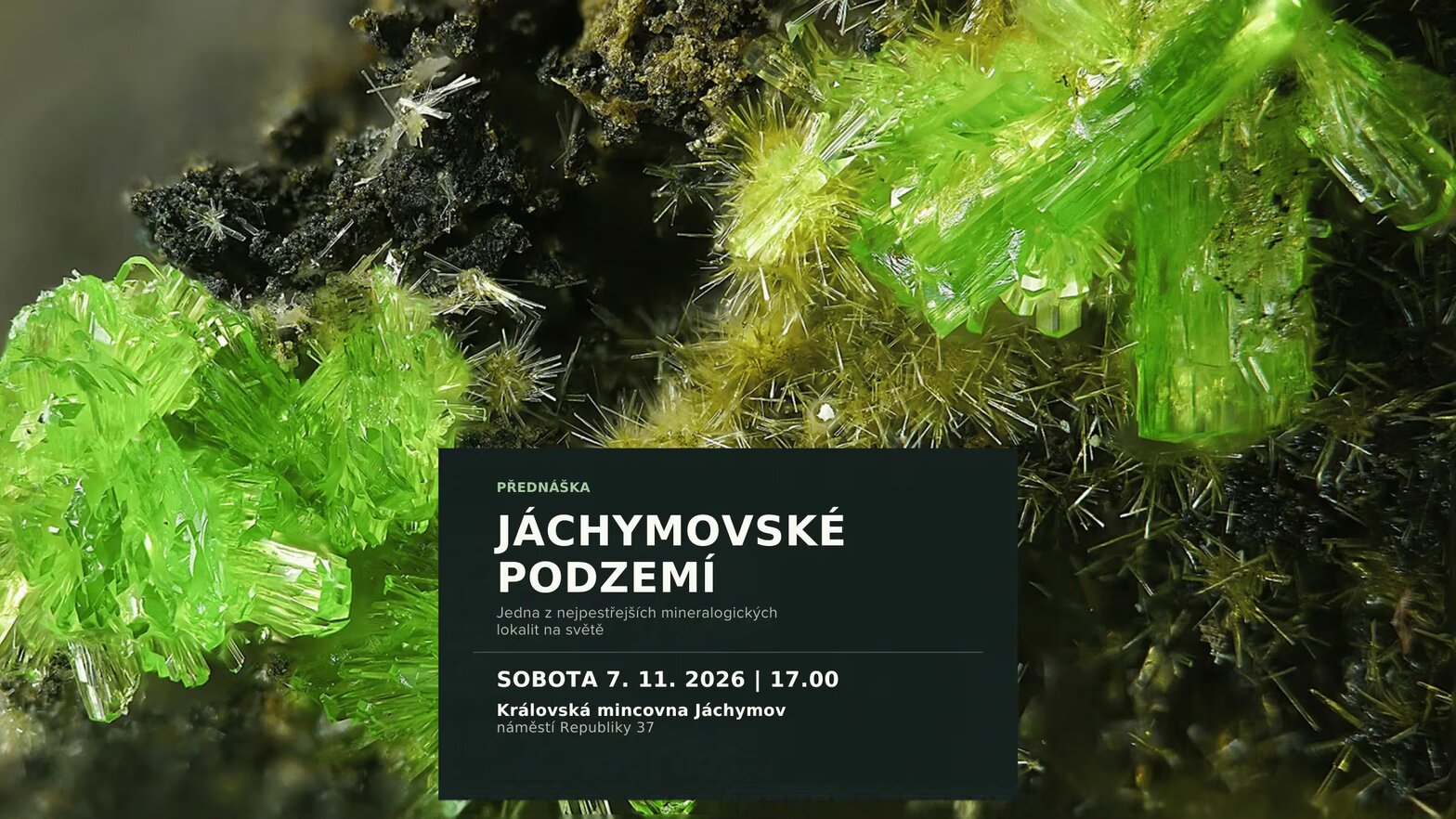 Jáchymovské podzemí – jedna z nejpestřejších mineralogických lokalit na světě – prohlídky a Muzea, Jáchymov – fotka 2