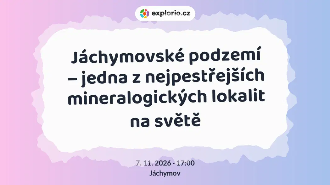 Jáchymovské podzemí – jedna z nejpestřejších mineralogických lokalit na světě – prohlídky a Muzea, Jáchymov