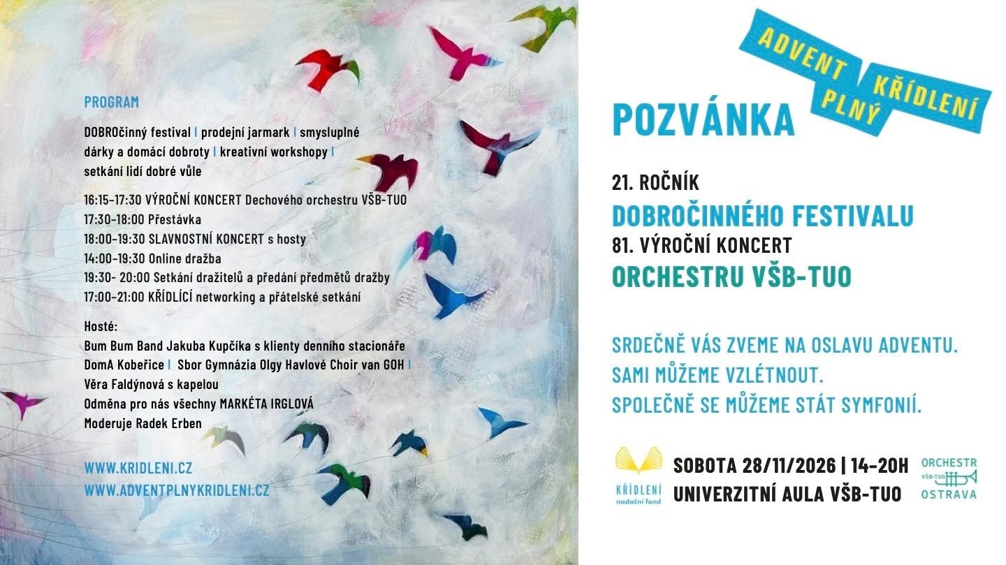Advent plný křídlení - Symfonie vzletu – festivaly a Slavnosti, Ostrava – fotka 2