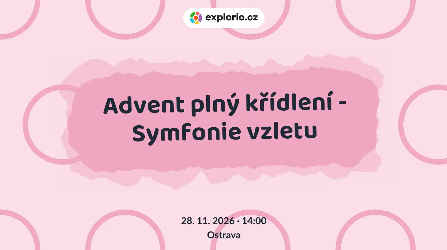 Advent plný křídlení - Symfonie vzletu – festivaly a Slavnosti, Ostrava