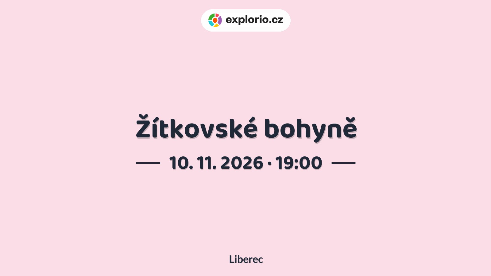Žítkovské bohyně – divadlo, Hudba a Kino, Liberec