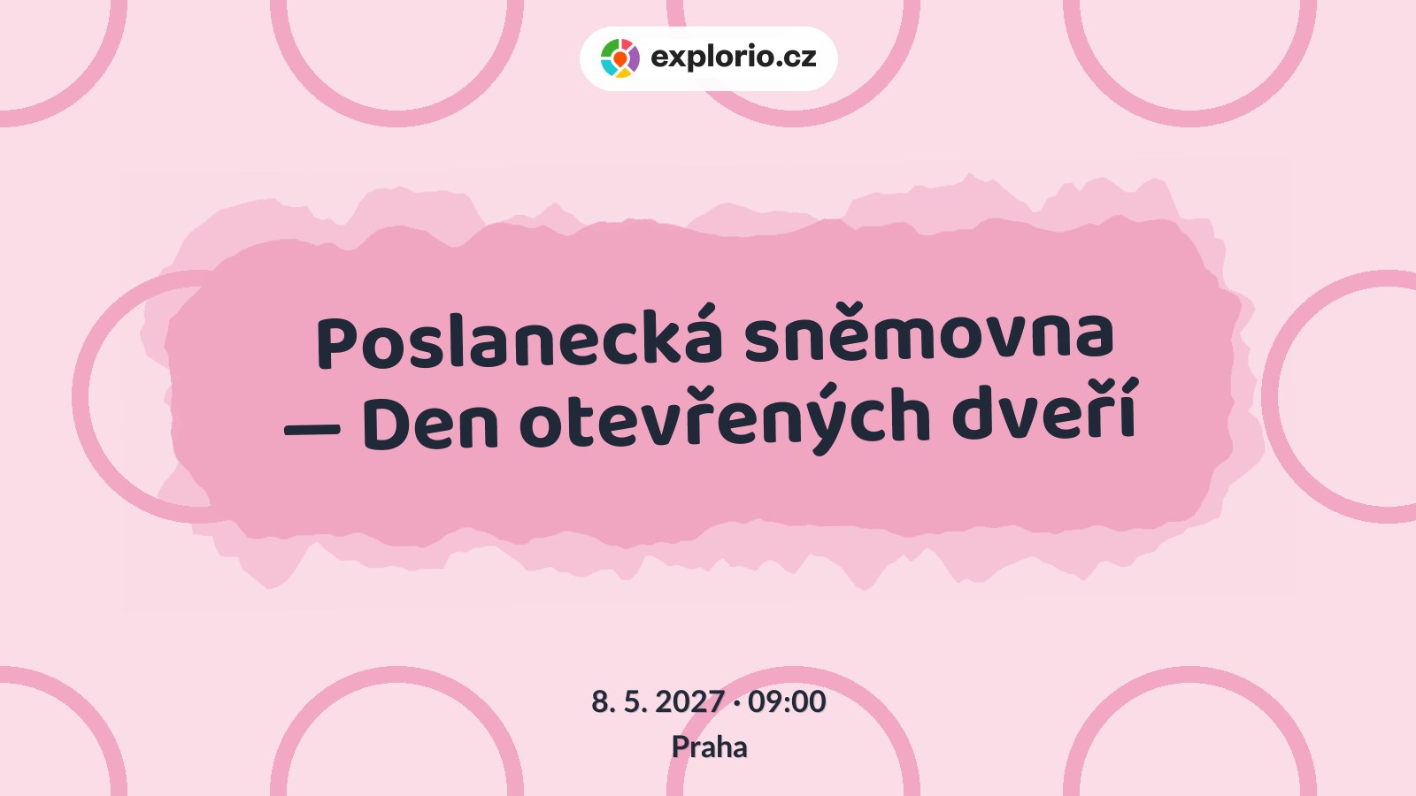 Poslanecká sněmovna — Den otevřených dveří – prohlídky a Muzea, Praha