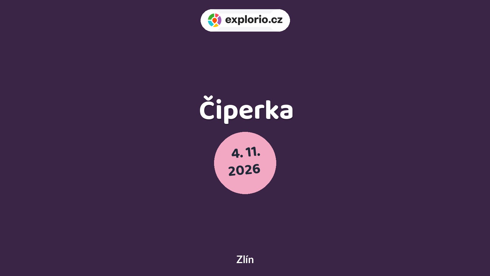 Čiperka – tvořivé dílny a Workshopy, Zlín