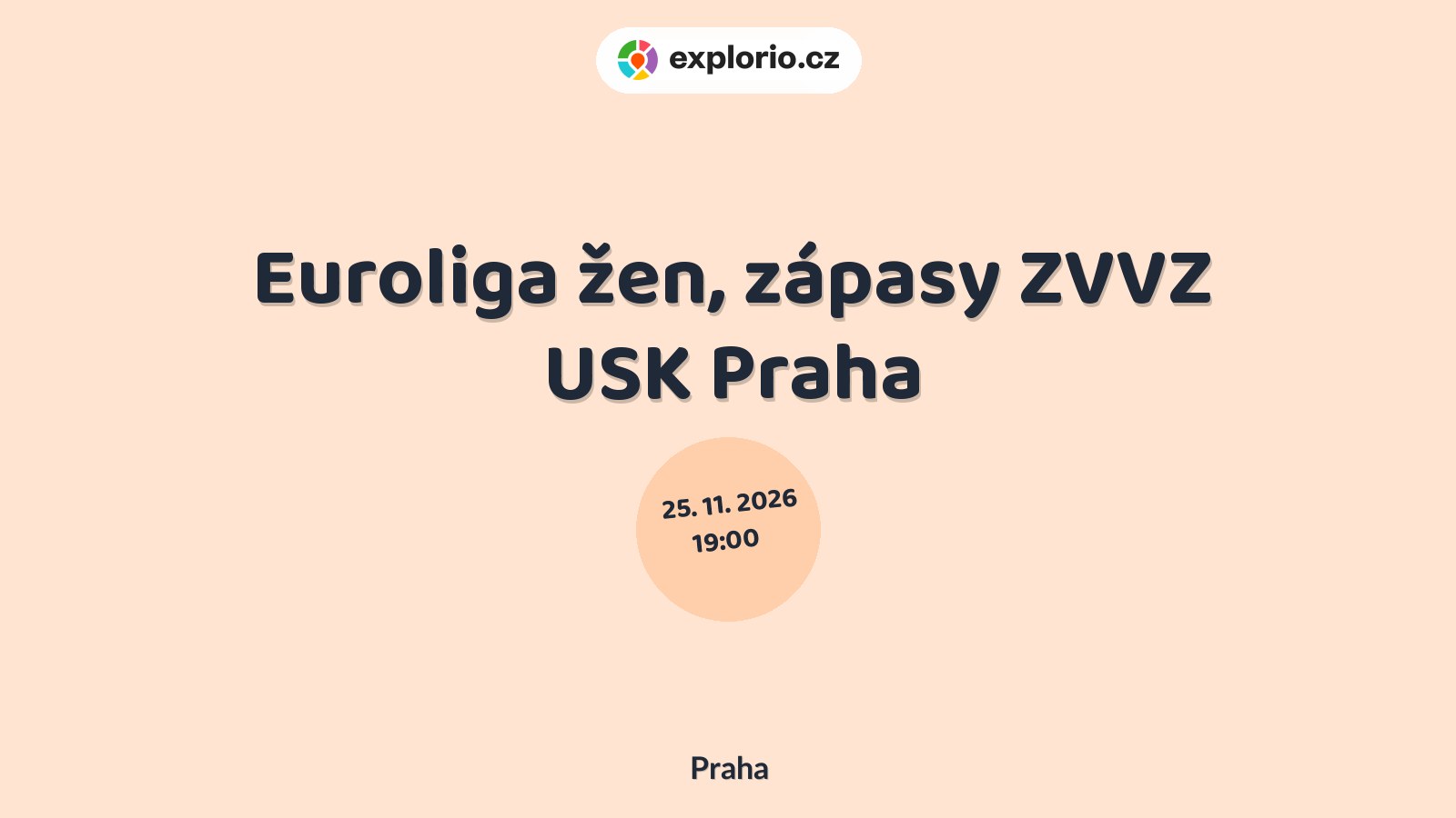 Euroliga žen, zápasy ZVVZ USK Praha – sport a Pohyb, Praha