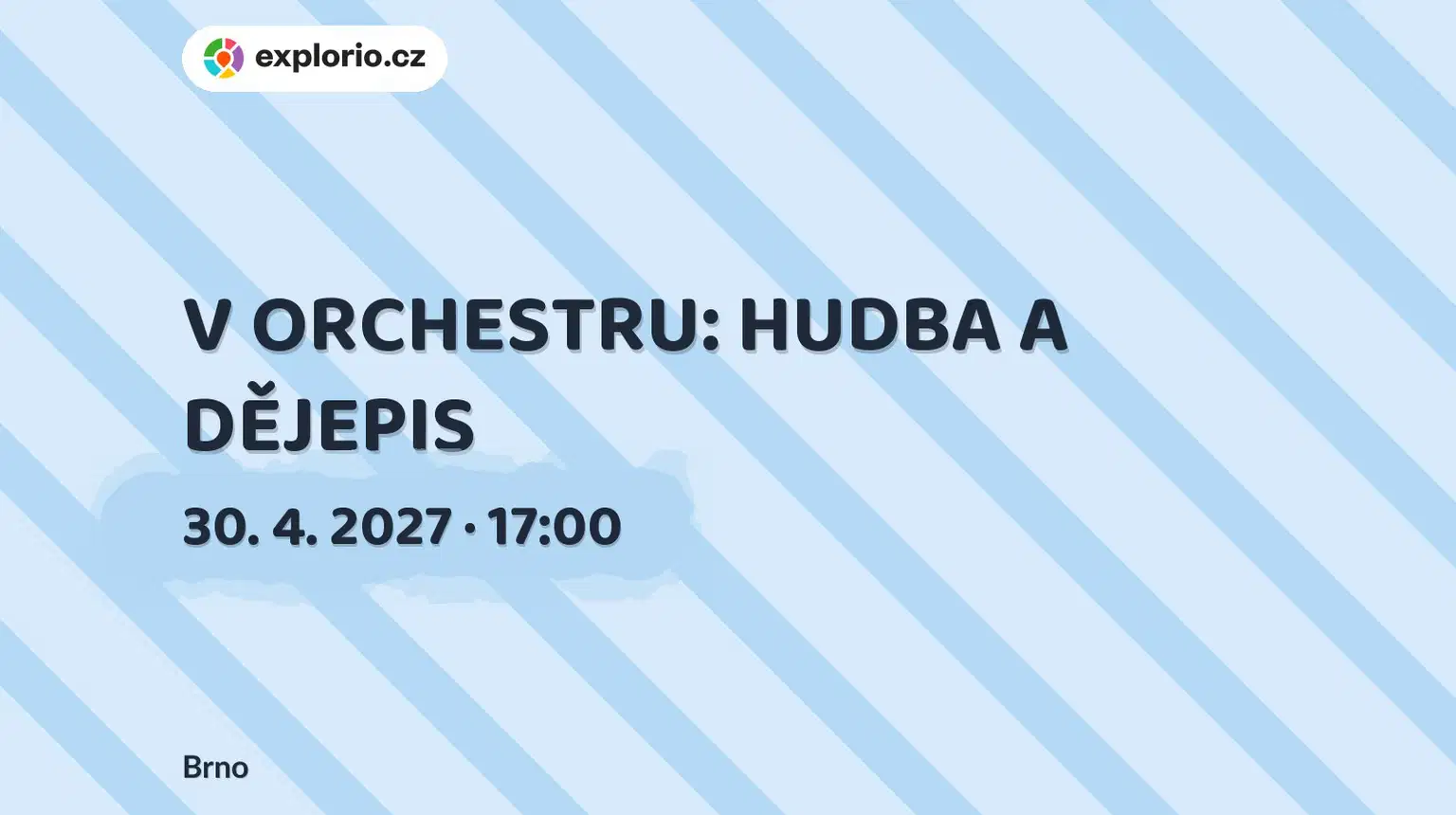 V ORCHESTRU: HUDBA A DĚJEPIS – divadlo, Hudba a Kino, Brno