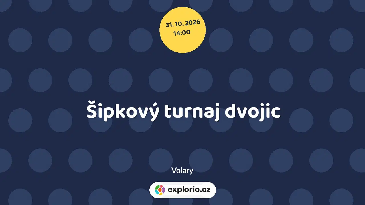 Šipkový turnaj dvojic – sport a Pohyb, Volary