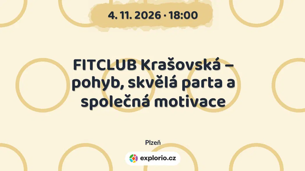 FITCLUB Krašovská – pohyb, skvělá parta a společná motivace – sport a Pohyb, Plzeň