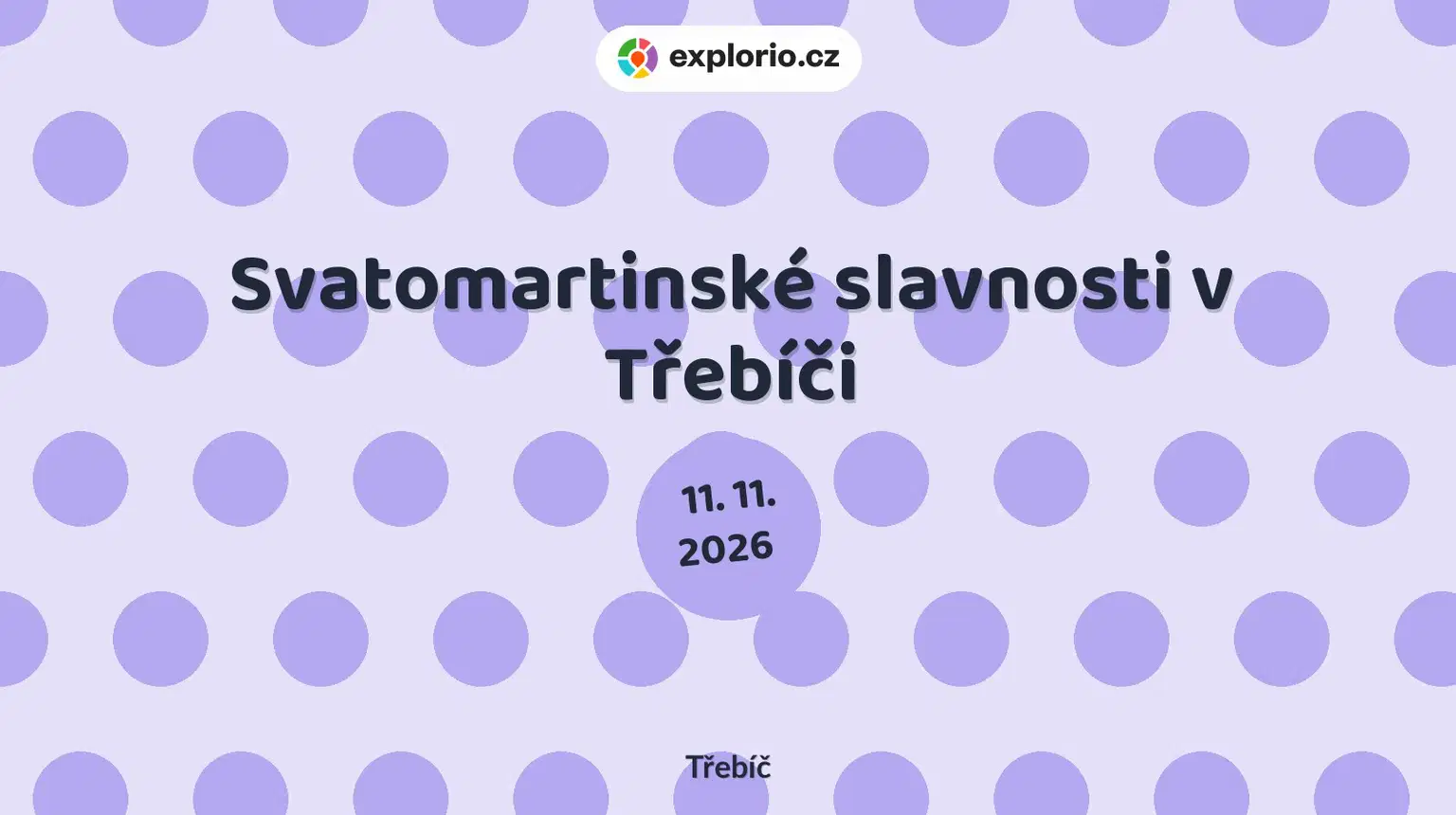Svatomartinské slavnosti v Třebíči – festivaly a Slavnosti, Třebíč