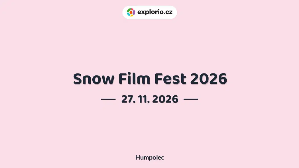 Snow Film Fest 2026 – divadlo, Hudba a Kino, Humpolec