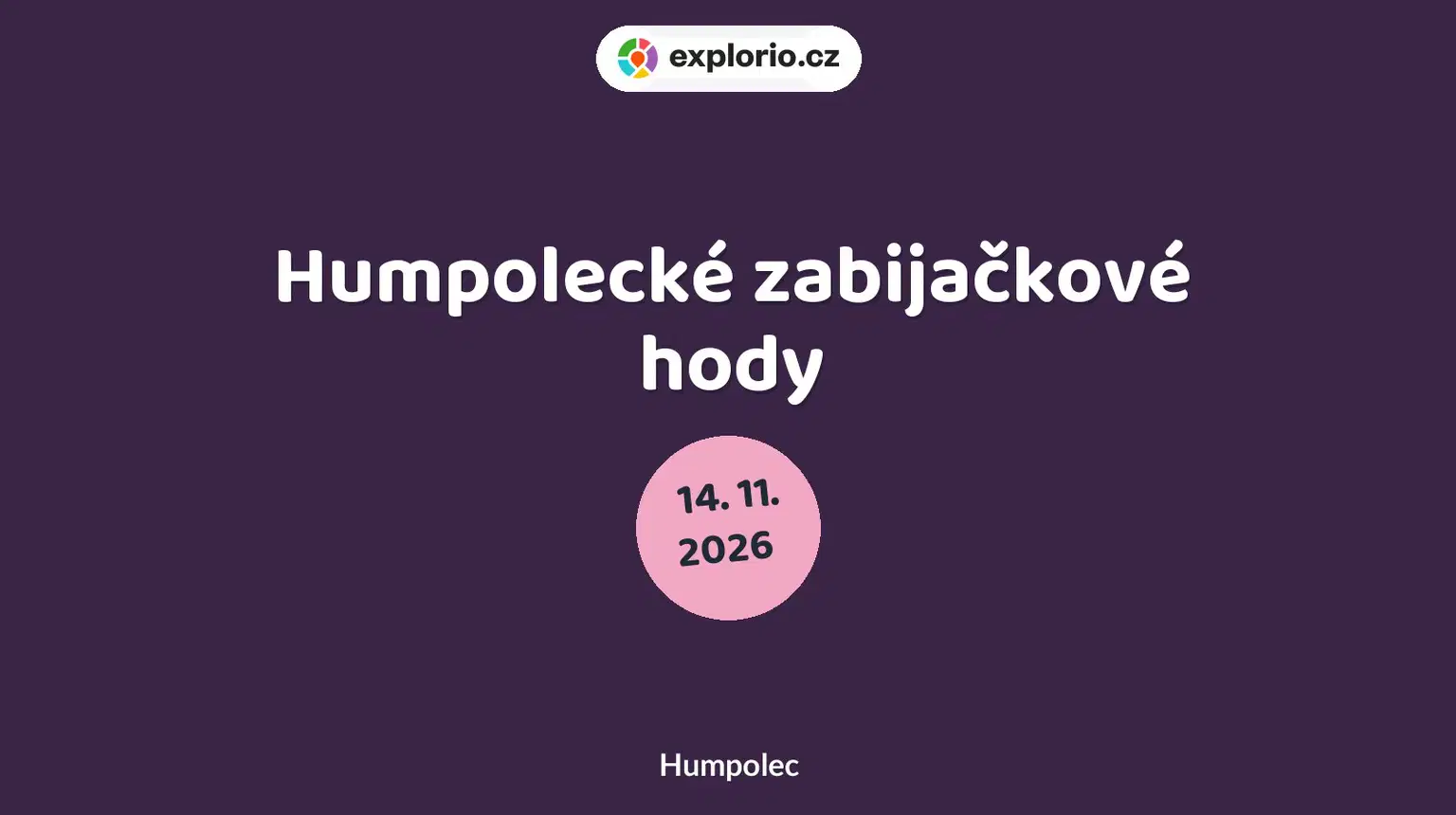 Humpolecké zabijačkové hody – festivaly a Slavnosti, Humpolec
