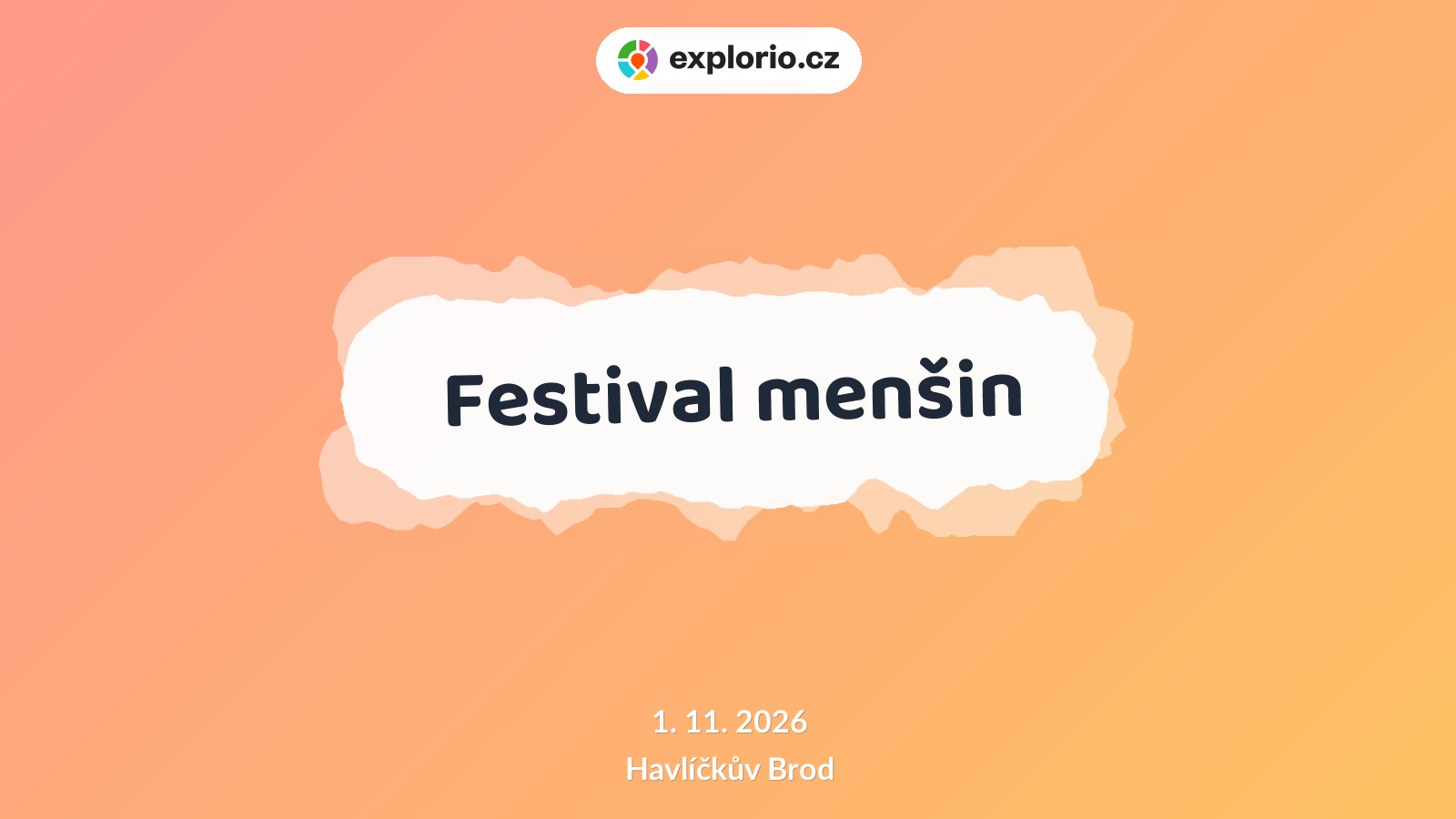 Festival menšin – festivaly a Slavnosti, Havlíčkův Brod