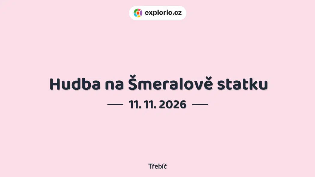 Hudba na Šmeralově statku – divadlo, Hudba a Kino, Třebíč