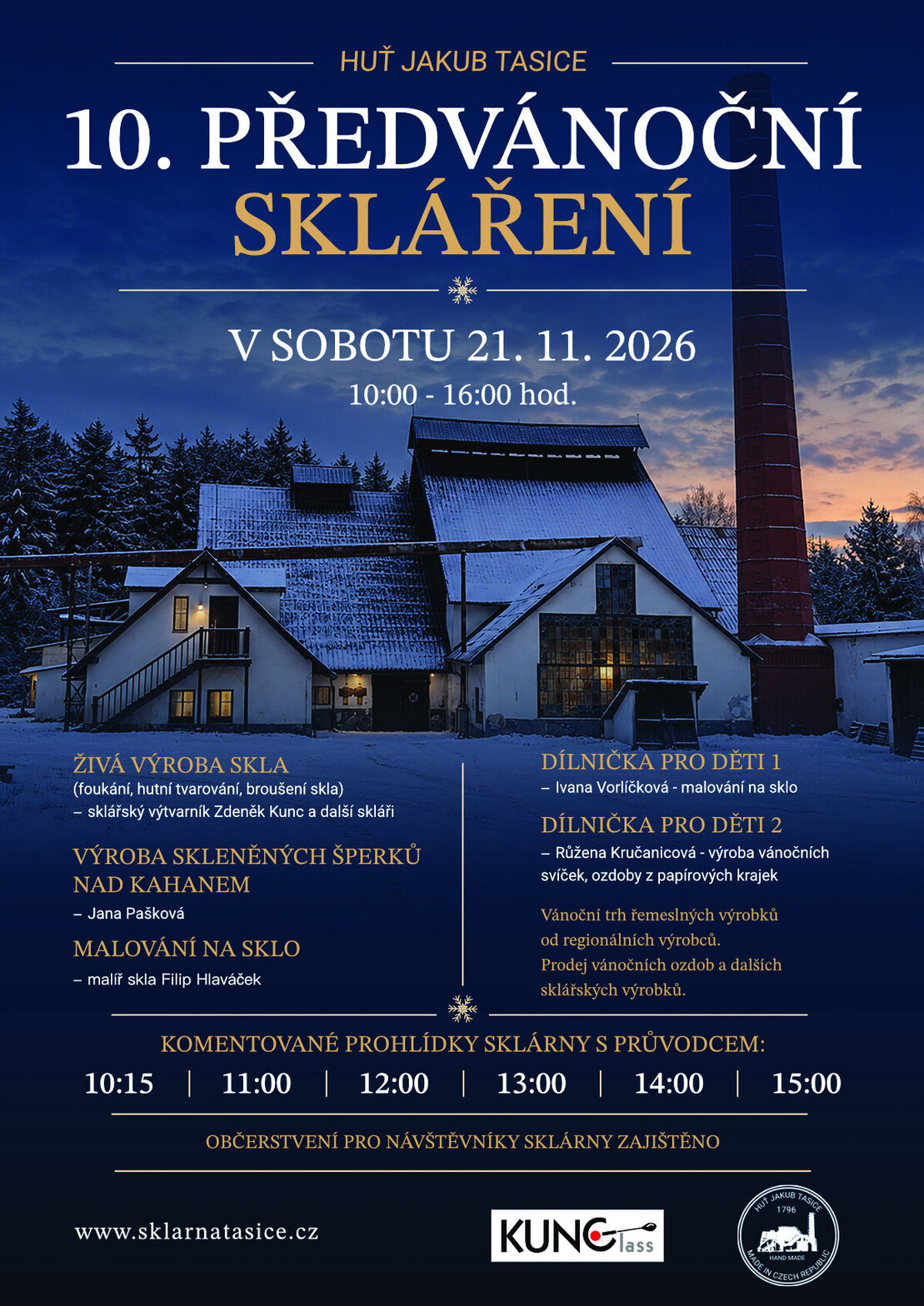 Předvánoční skláření – tvořivé dílny a Workshopy, Ledeč nad Sázavou – fotka 2