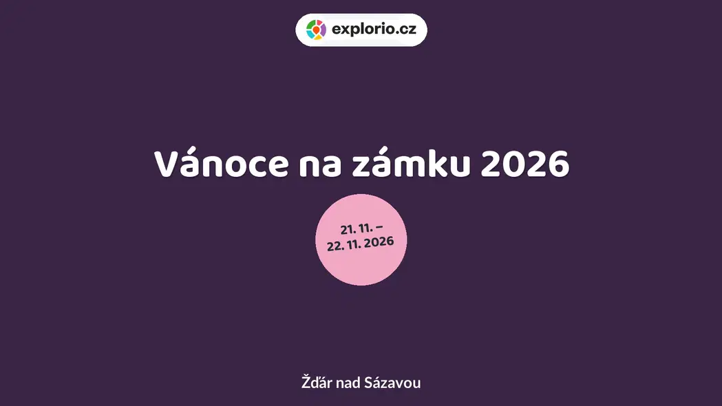 Vánoce na zámku 2026 – festivaly a Slavnosti, Žďár nad Sázavou