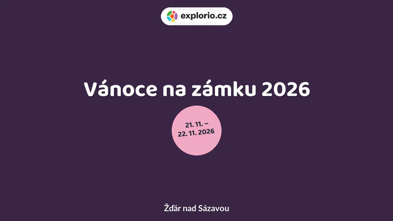Vánoce na zámku 2026 – festivaly a Slavnosti, Žďár nad Sázavou