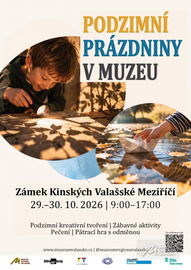 Podzimní prázdniny v muzeu – tvořivé dílny a Workshopy, Valašské Meziříčí – fotka 2