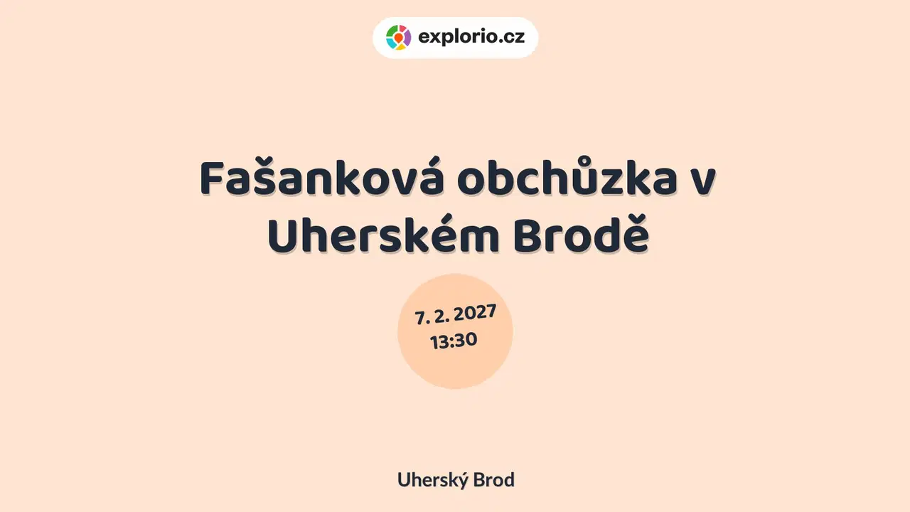 Fašanková obchůzka v Uherském Brodě – festivaly a Slavnosti, Uherský Brod