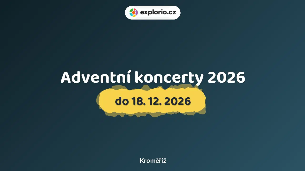 Adventní koncerty 2026 – divadlo, Hudba a Kino, Kroměříž