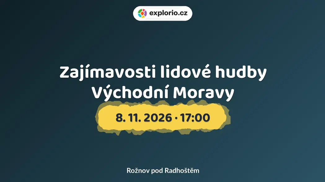 Zajímavosti lidové hudby Východní Moravy – divadlo, Hudba a Kino, Rožnov pod Radhoštěm