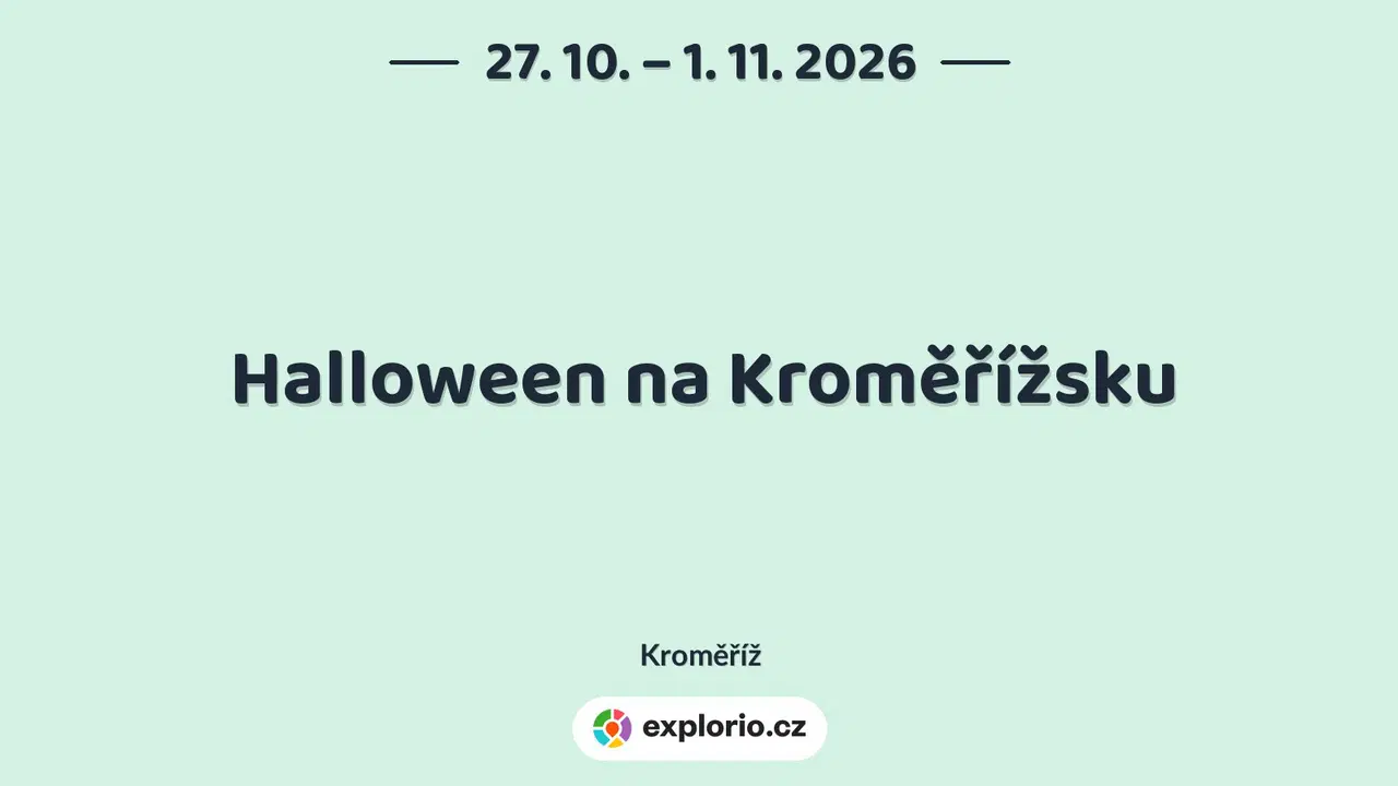 Halloween na Kroměřížsku – festivaly a Slavnosti, Kroměříž