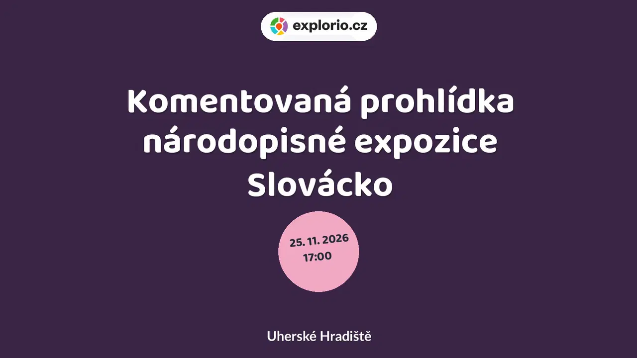 Komentovaná prohlídka národopisné expozice Slovácko – prohlídky a Muzea, Uherské Hradiště