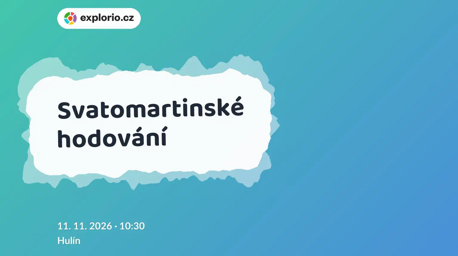 Svatomartinské hodování – festivaly a Slavnosti, Hulín