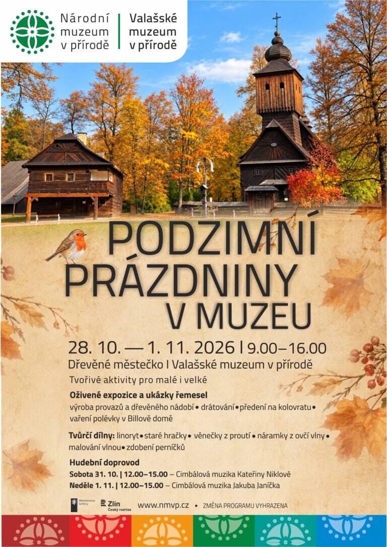 Podzimní prázdniny v muzeu – tvořivé dílny a Workshopy, Rožnov pod Radhoštěm – fotka 2