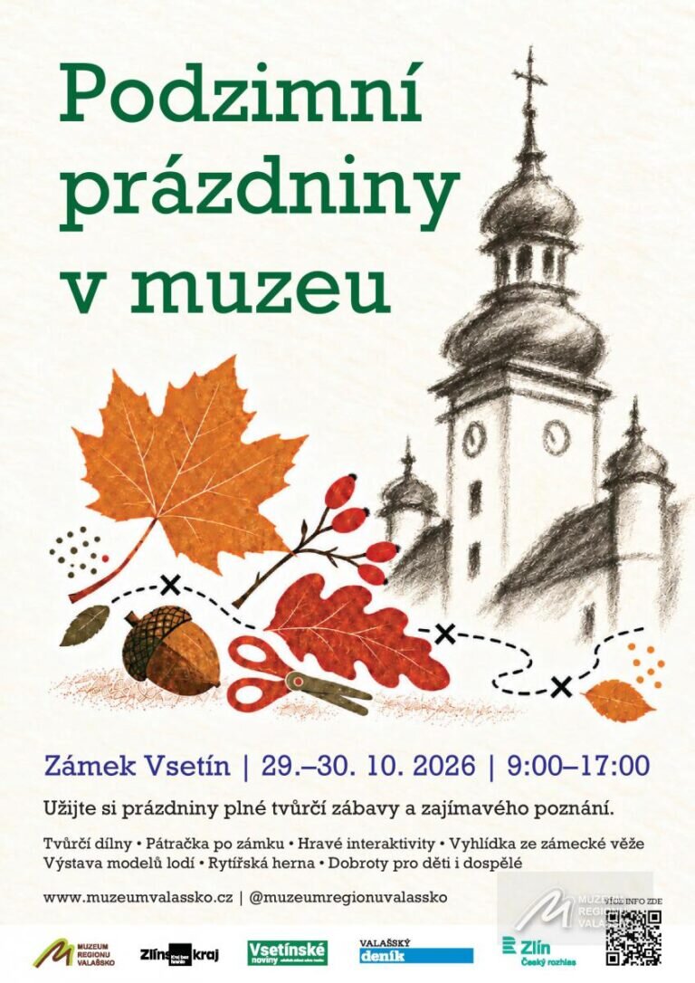 Podzimní prázdniny v muzeu – tvořivé dílny a Workshopy, Vsetín – fotka 2