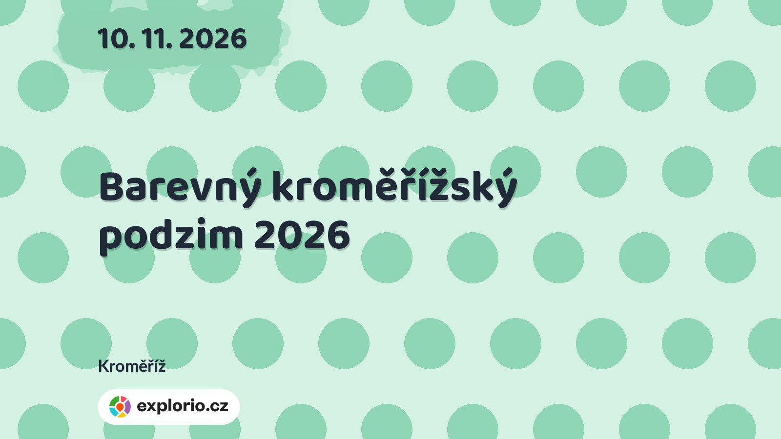 Barevný kroměřížský podzim 2026 – divadlo, Hudba a Kino, Kroměříž