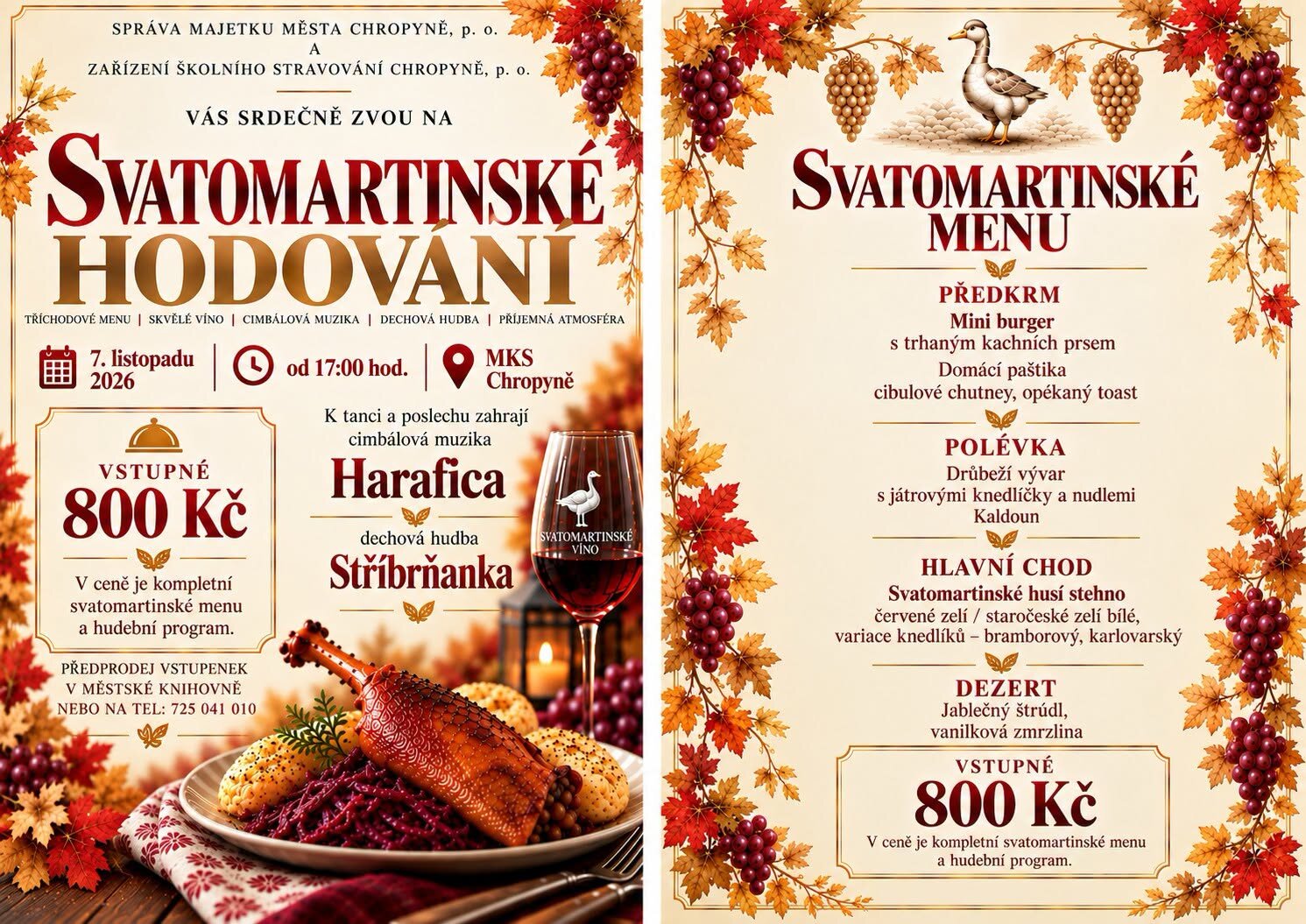SVATOMARTINSKÉ HODOVÁNÍ V CHROPYNI – festivaly a Slavnosti, Chropyně – fotka 2