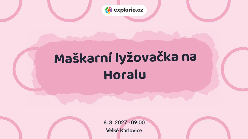 Maškarní lyžovačka na Horalu – sport a Pohyb, Velké Karlovice
