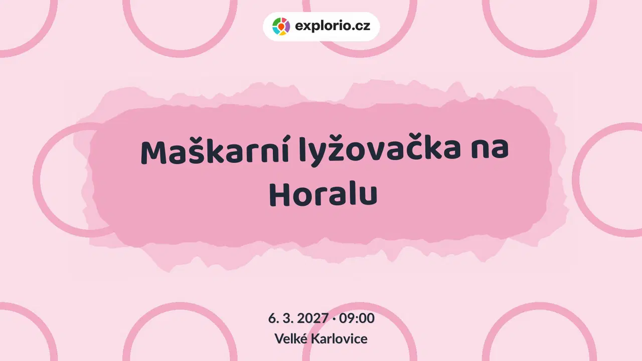 Maškarní lyžovačka na Horalu – sport a Pohyb, Velké Karlovice