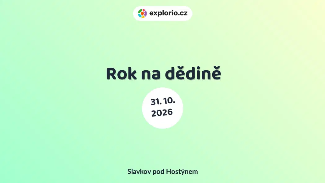 Rok na dědině – divadlo, Hudba a Kino, Slavkov pod Hostýnem