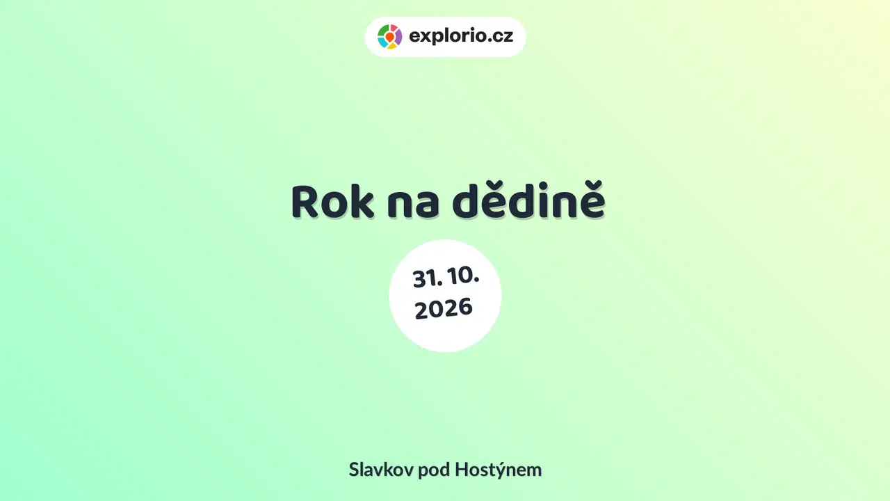 Rok na dědině – divadlo, Hudba a Kino, Slavkov pod Hostýnem