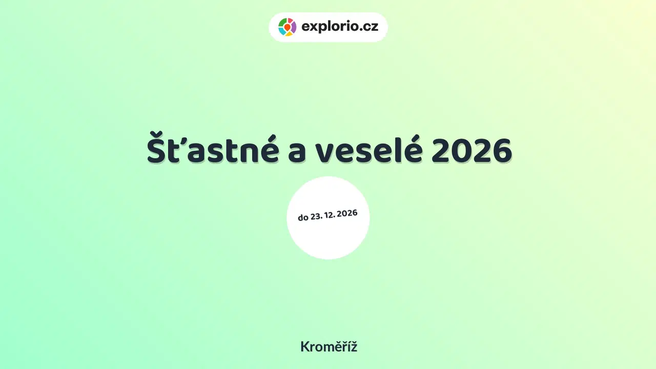 Šťastné a veselé 2026 – festivaly a Slavnosti, Kroměříž