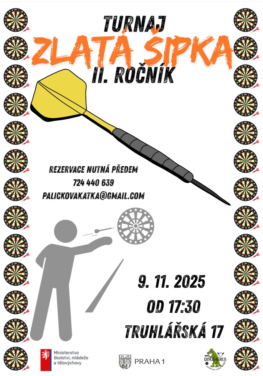 Zlatá šipka – II. ročník turnaje – sport a Pohyb, Praha – fotka 2