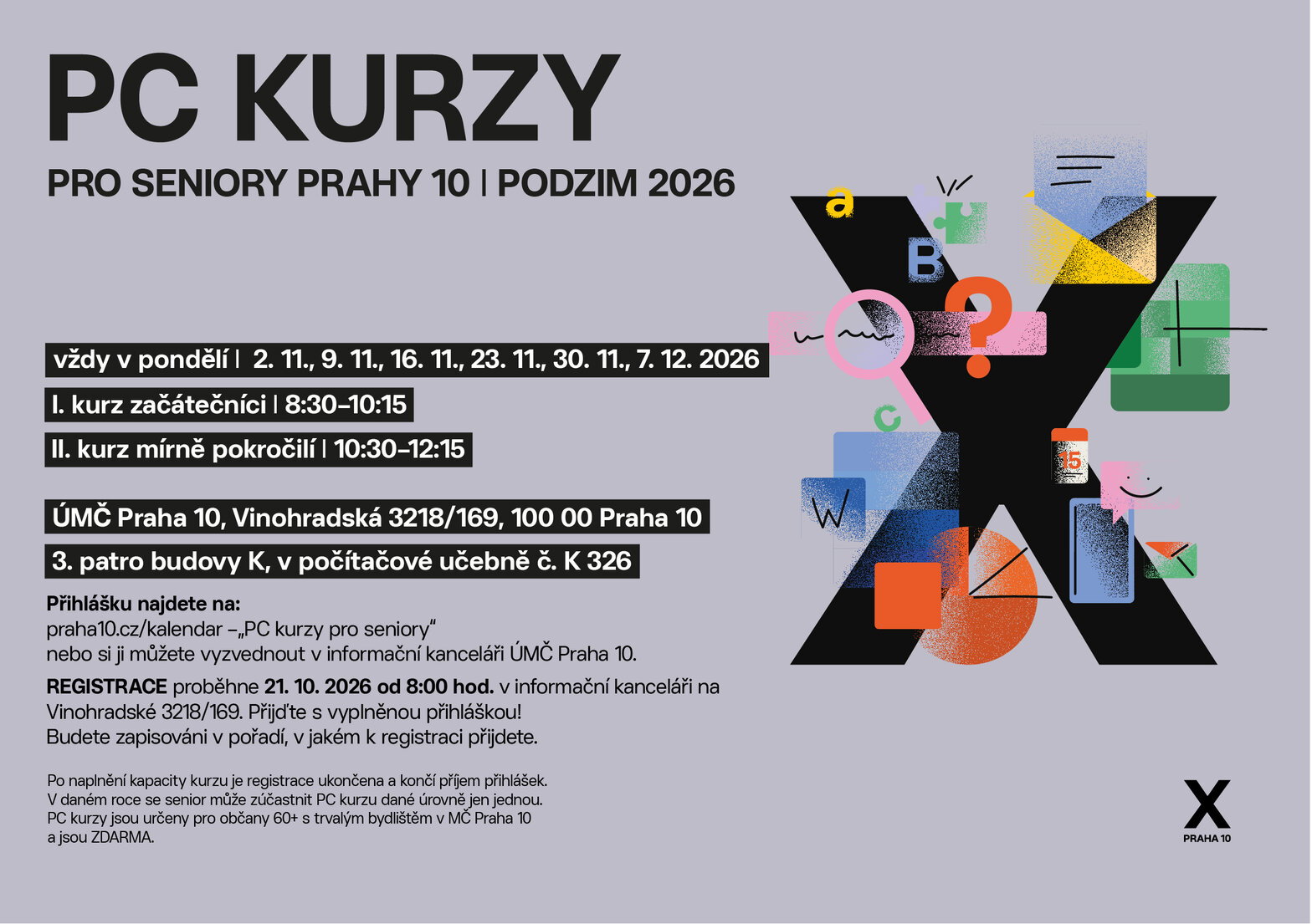 PC Kurzy pro seniory – tvořivé dílny a Workshopy, Praha – fotka 2